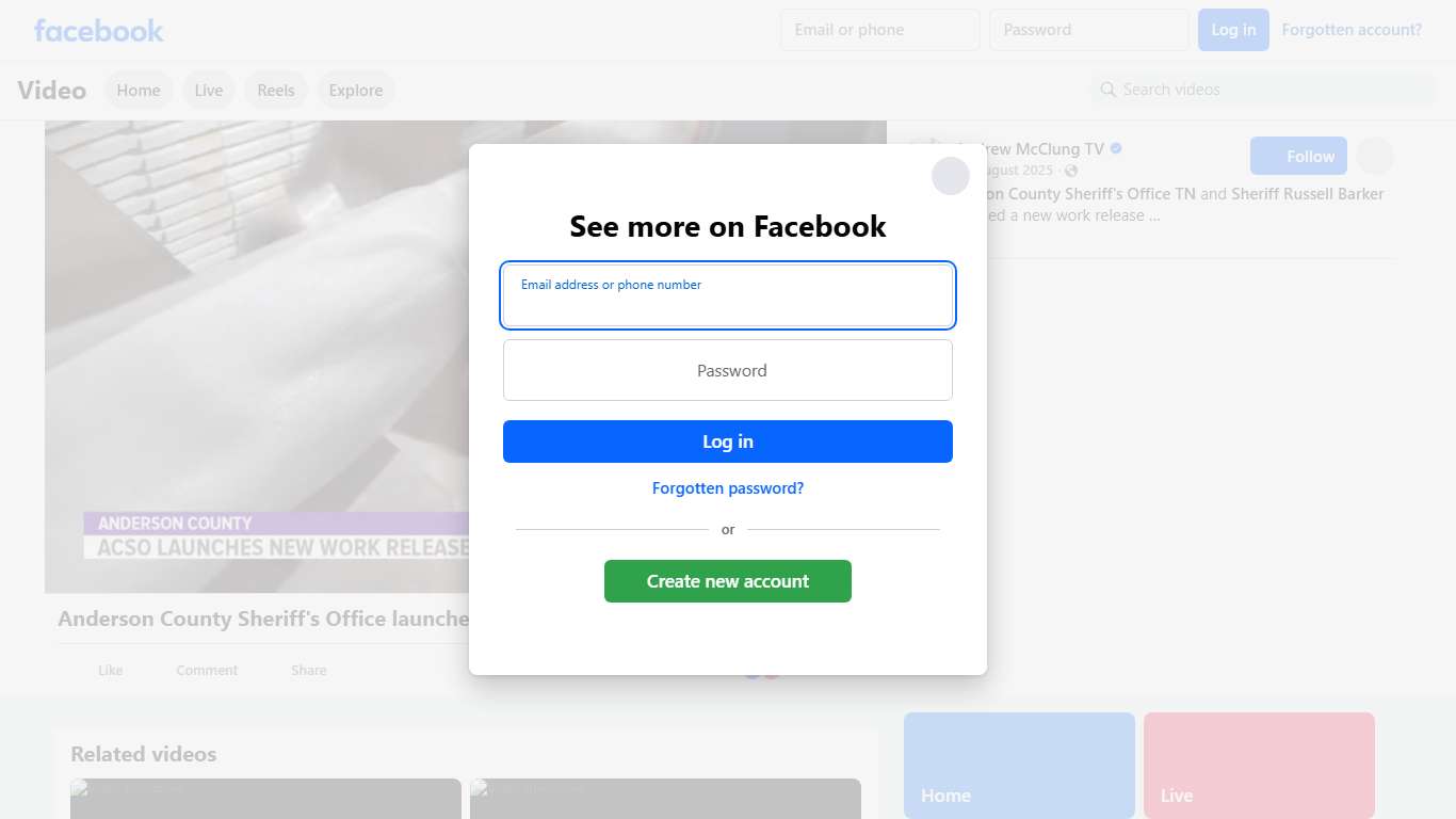 The Anderson County Sheriff's Office TN and Sheriff Russell Barker have launched a new work release program to give inmates a second chance. Learn about the program that has been a decade in the making below⬇️🛠️🚓 Andrew McClung TV Facebook